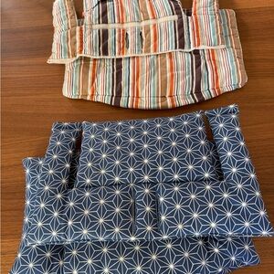Two sets of Stokke Tripp trapp Cushions